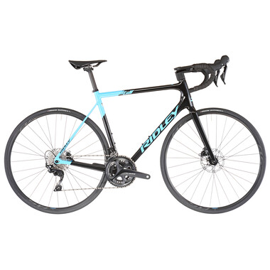 Bicicleta de carrera RIDLEY HELIUM DISC Shimano 105 34/50 Negro/Azul 2023 0